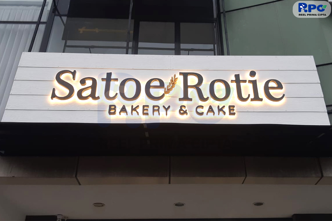 Huruf Timbul Galva Backlight Led