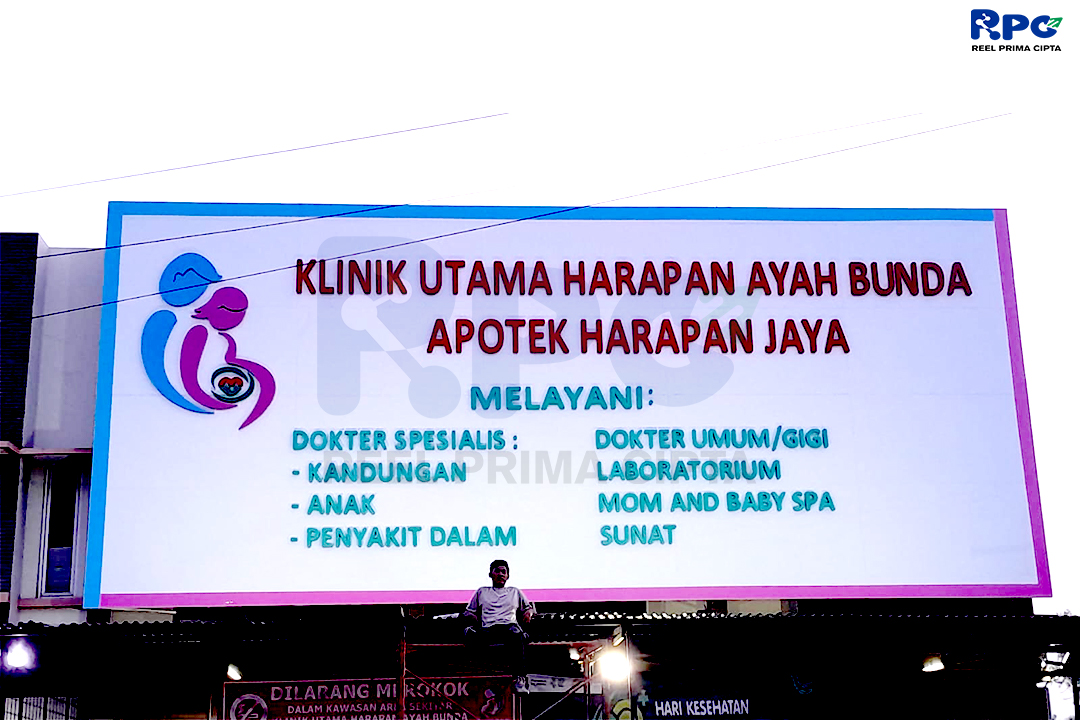 Huruf Timbul Galva No Led + Pasad ACF