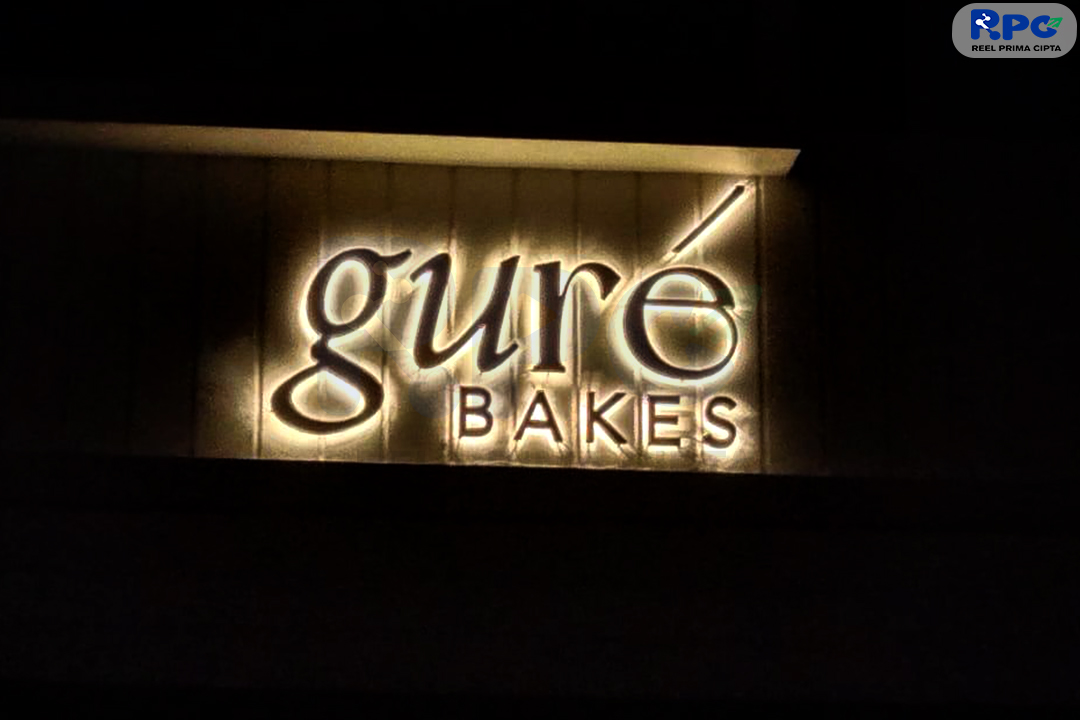 Huruf Timbul Galva Backlight Led