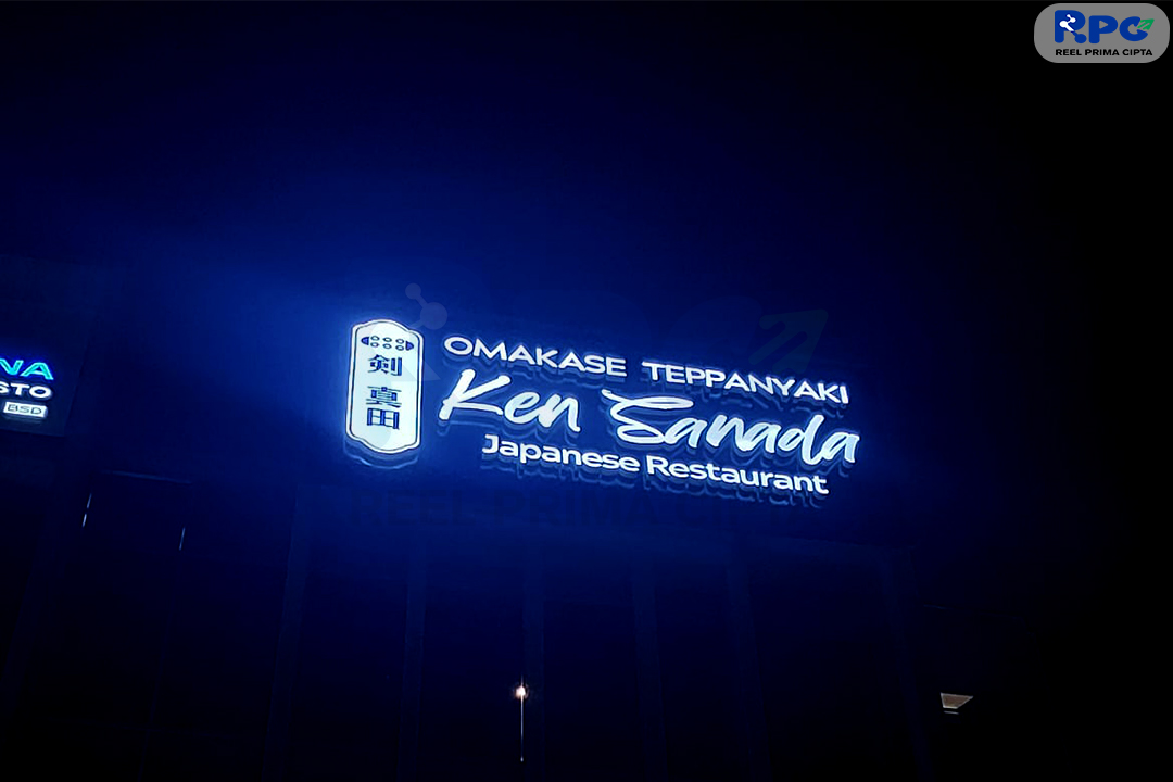 Huruf Timbul Galva Acrylic Led