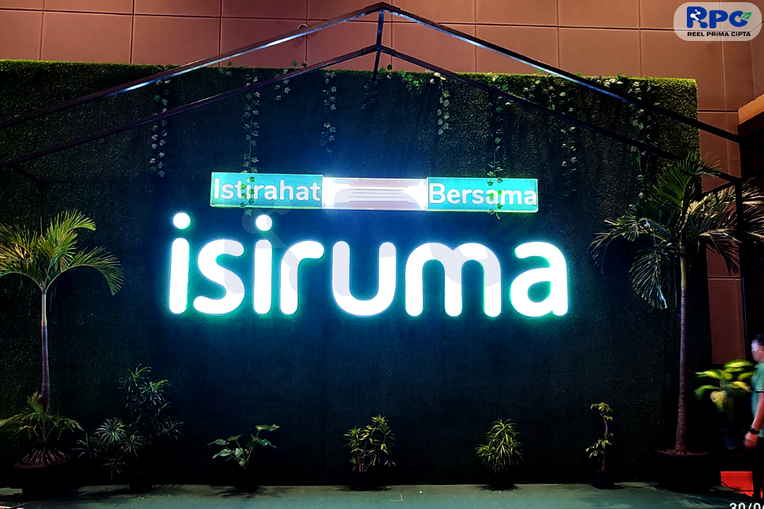 Huruf Timbul Full Acrylic Led