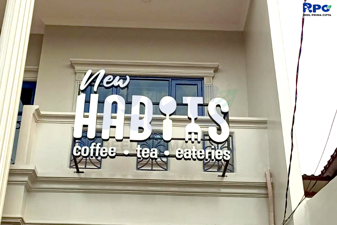 Huruf Timbul Galva Acrylic Led