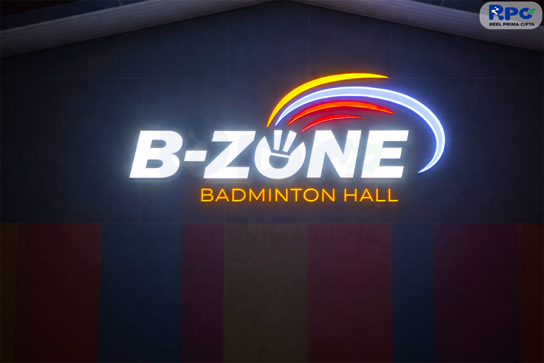 Huruf Timbul Full Acrylic Led