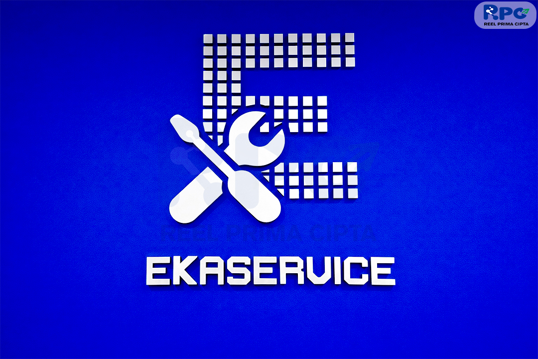 Steinless Huruf Timbul No Led