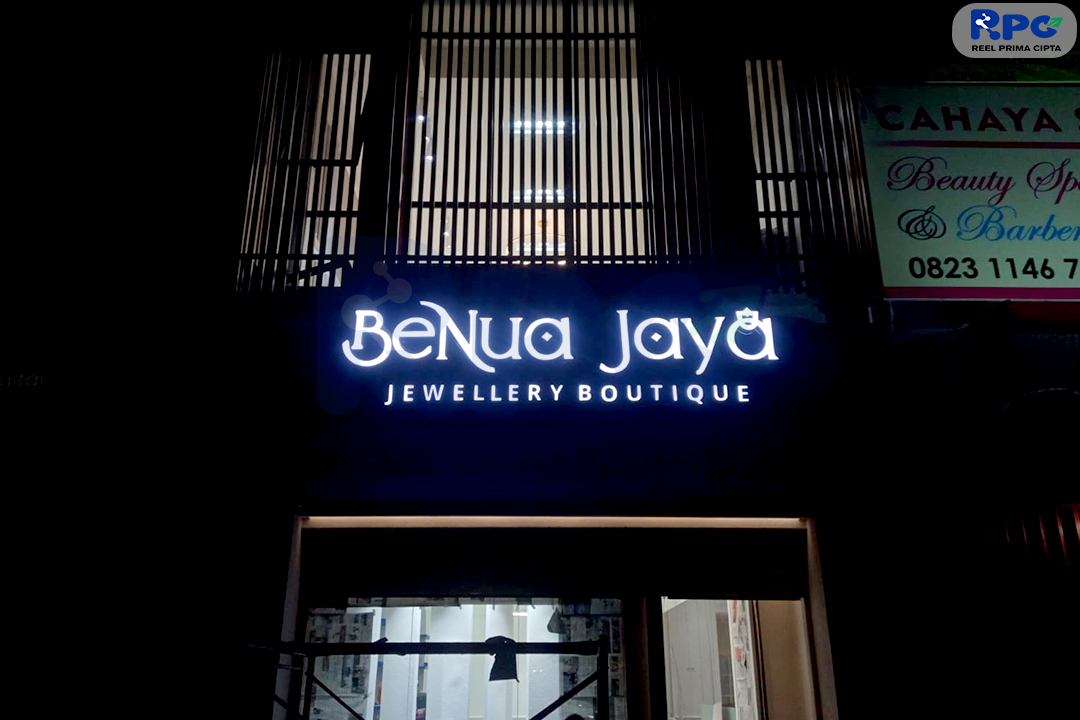 Huruf Timbul Galva Acrylic Led