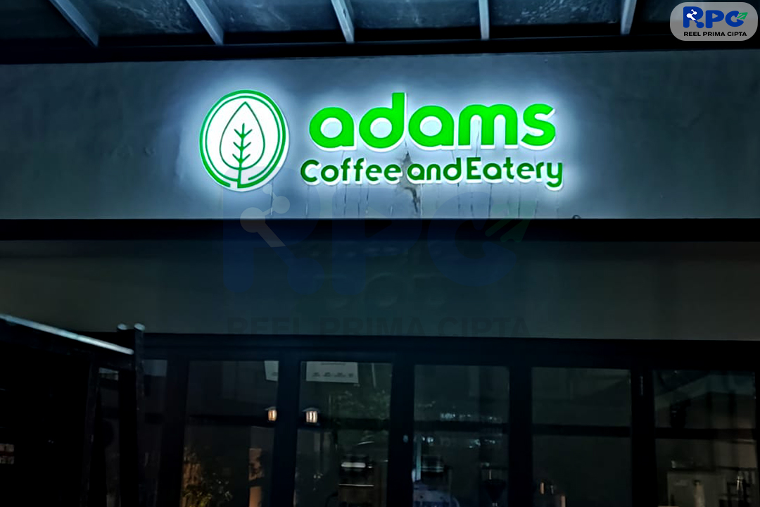 Huruf Timbul Full Acrylic Led