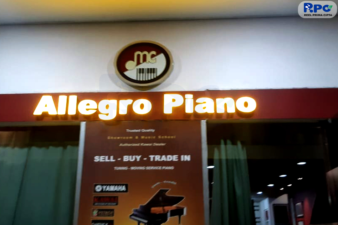 Huruf Timbul Galva Acrylic Led