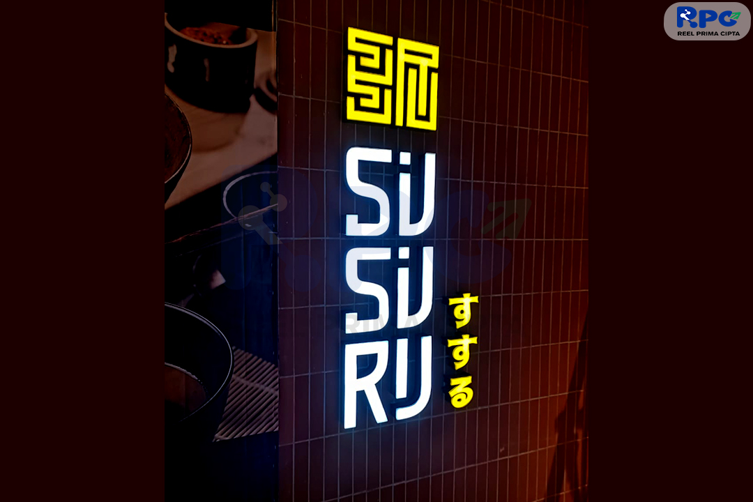 Huruf Timbul Galva Acrylic Led