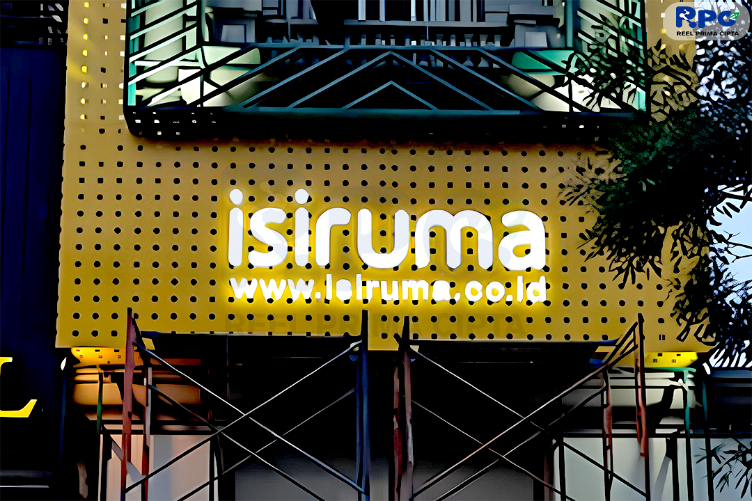 Huruf Timbul Full Acrylic Led