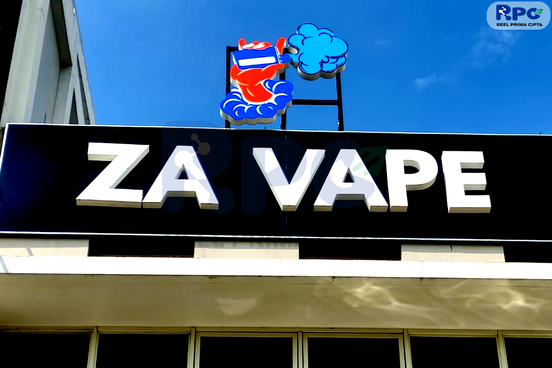 Huruf Timbul Galva Acrylic Led