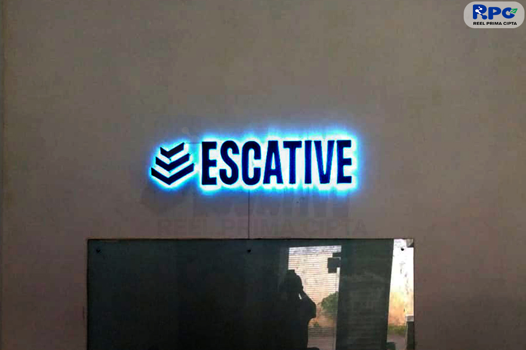 Huruf Timbul Galva Backlight Led